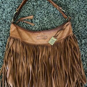 FRYE Fringe HOBO Purse